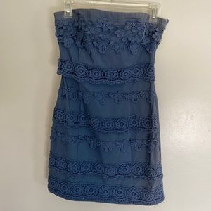 NWOT Strapless mini dress